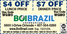 Special Coupon Offer for Boi Brazil Churrascaria